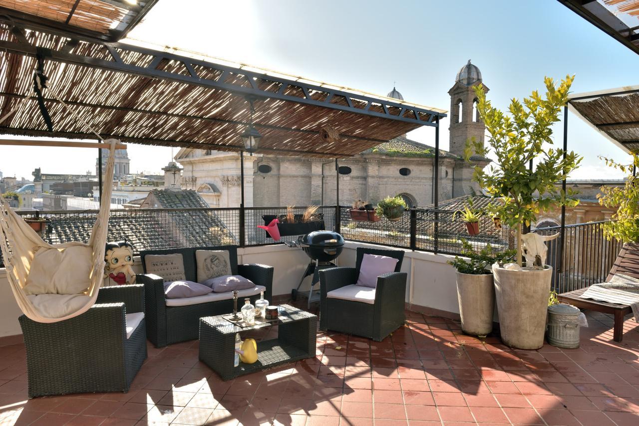 Irex Via Del Corso Private Attico With Jacuzzi Apartment Rome Bagian luar foto