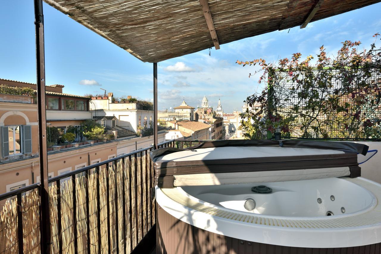Irex Via Del Corso Private Attico With Jacuzzi Apartment Rome Bagian luar foto